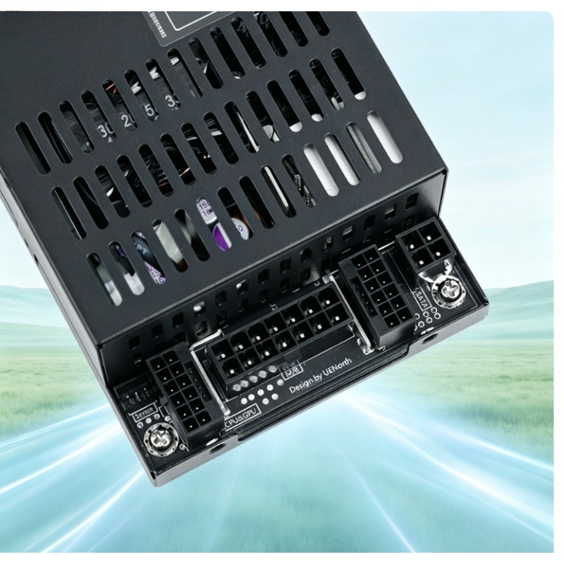 Flex Atx Power Supply 600W 1U - Zasilacz Enhance 7660L Flex ATX 1U