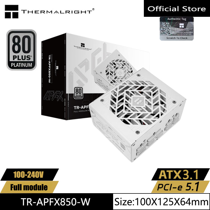 Thermalright TR-APFX850/1000-W – 1000W White Modular Power Supply recenzja i cena