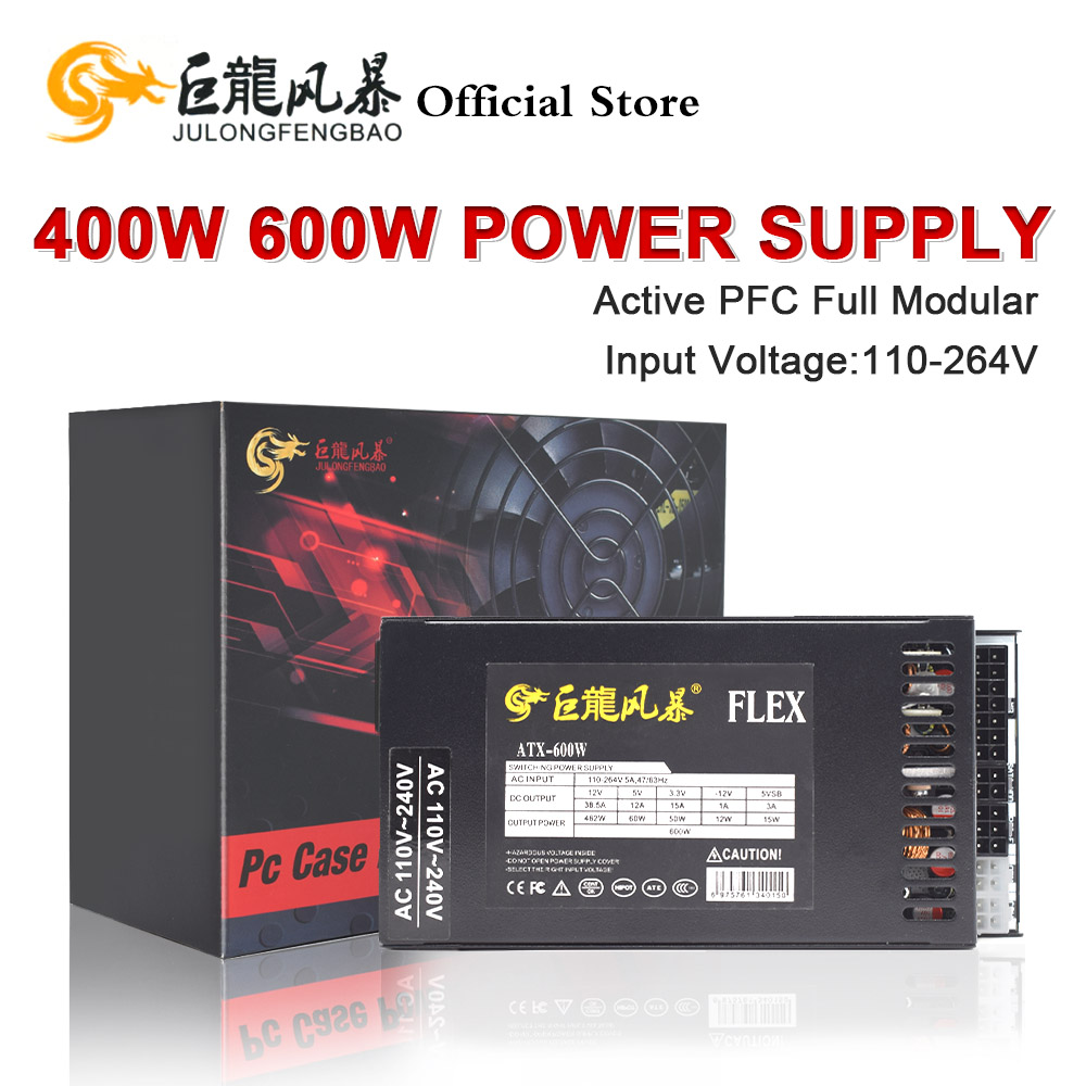JULONGFENGBAO ATX 400W 600W Fu – Flex Atx Power Supply 600W 1U recenzja i cena