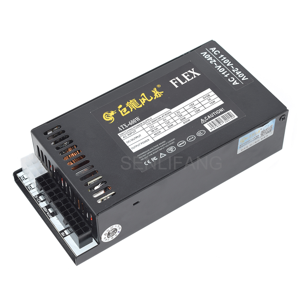 Nowy zasilacz PC 400W 600W Ful – Flex Atx Power Supply 600W 1U recenzja i cena