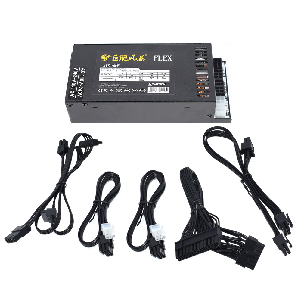 Nowy zasilacz PC 400W 600W Ful – Flex Atx Power Supply 600W 1U recenzja i cena