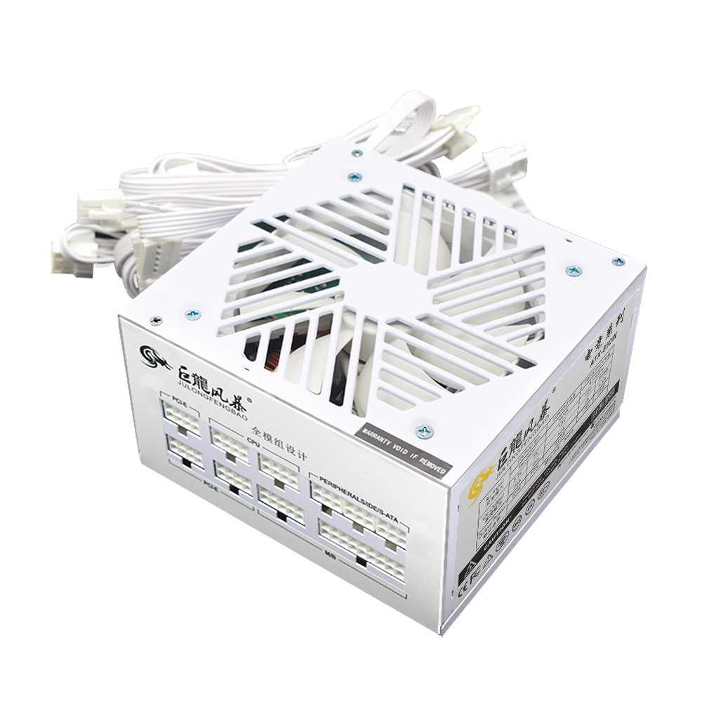 JULONGFENGBAO 110-240V Game Fo – 1000W White Modular Power Supply recenzja i cena